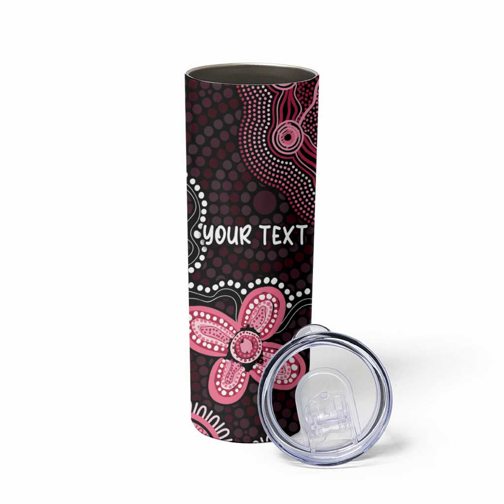 Honoring 50 Years of NAIDOC 2025 Personalised Skinny Tumbler Pink Power
