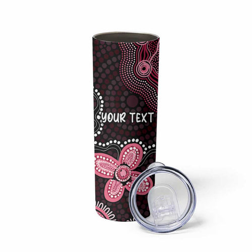 Honoring 50 Years of NAIDOC 2025 Personalised Skinny Tumbler Pink Power