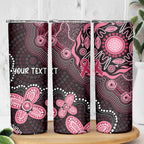 Honoring 50 Years of NAIDOC 2025 Personalised Skinny Tumbler Pink Power