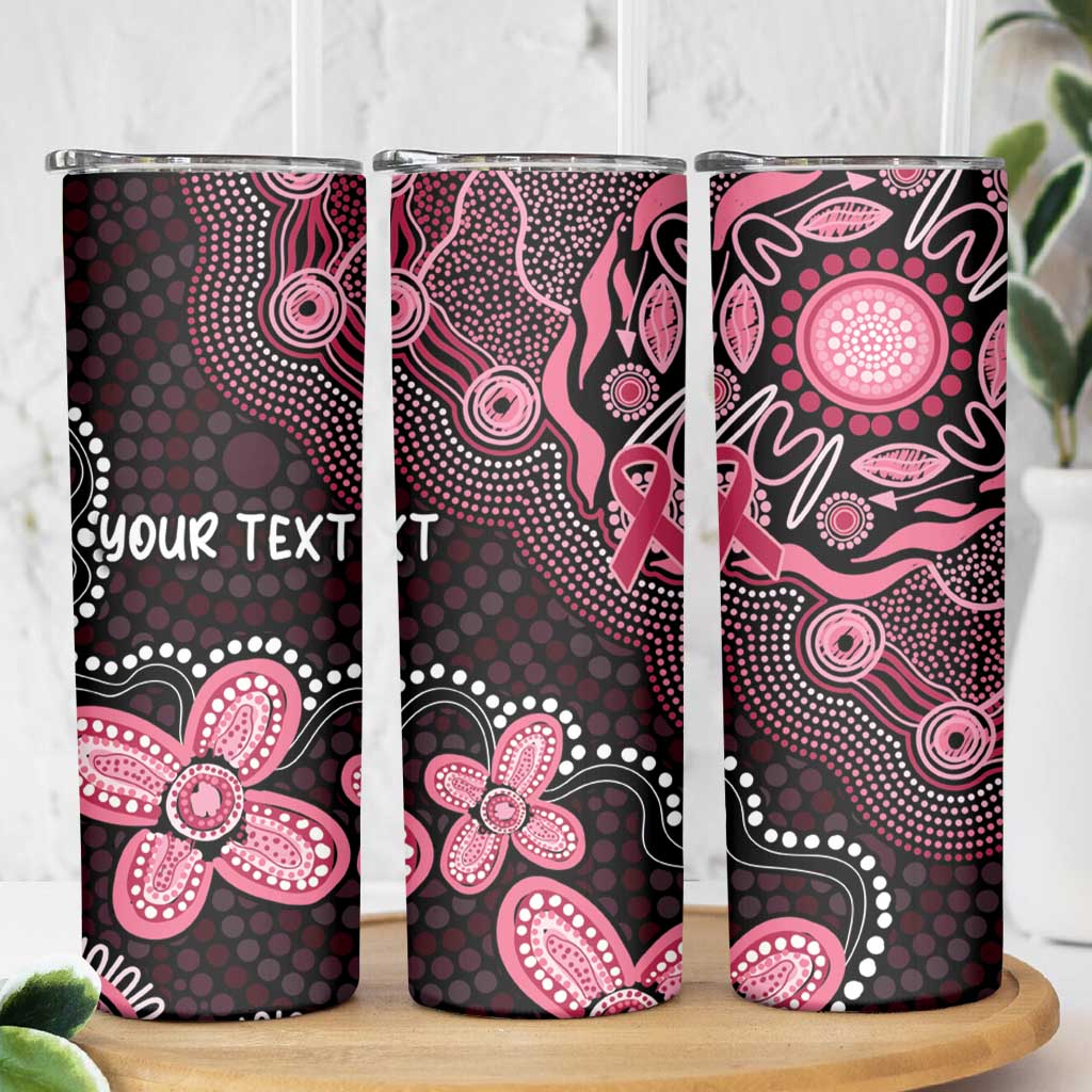 Honoring 50 Years of NAIDOC 2025 Personalised Skinny Tumbler Pink Power
