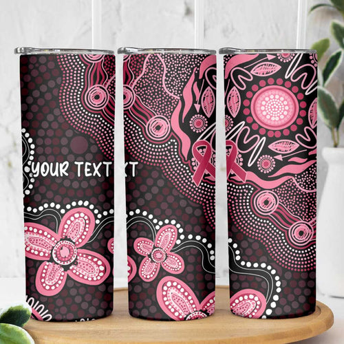 Honoring 50 Years of NAIDOC 2025 Personalised Skinny Tumbler Pink Power