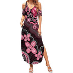 Honoring 50 Years of NAIDOC 2025 Personalised Summer Maxi Dress Pink Power