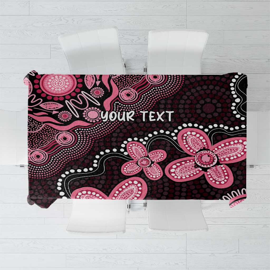 Honoring 50 Years of NAIDOC 2025 Personalised Tablecloth Pink Power