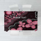 Honoring 50 Years of NAIDOC 2025 Personalised Tablecloth Pink Power