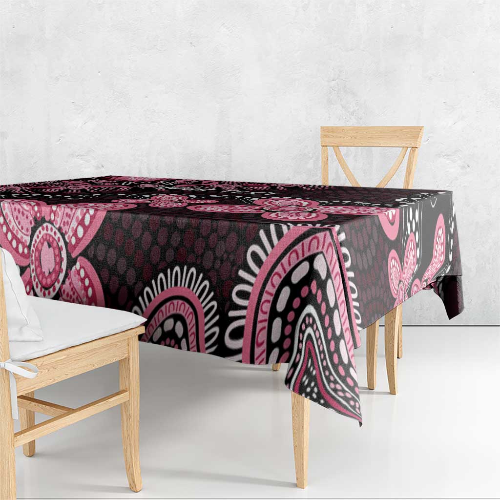 Honoring 50 Years of NAIDOC 2025 Personalised Tablecloth Pink Power