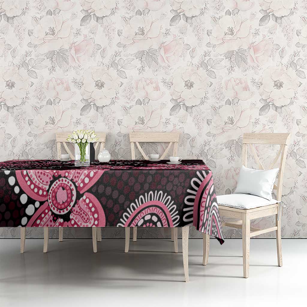 Honoring 50 Years of NAIDOC 2025 Personalised Tablecloth Pink Power
