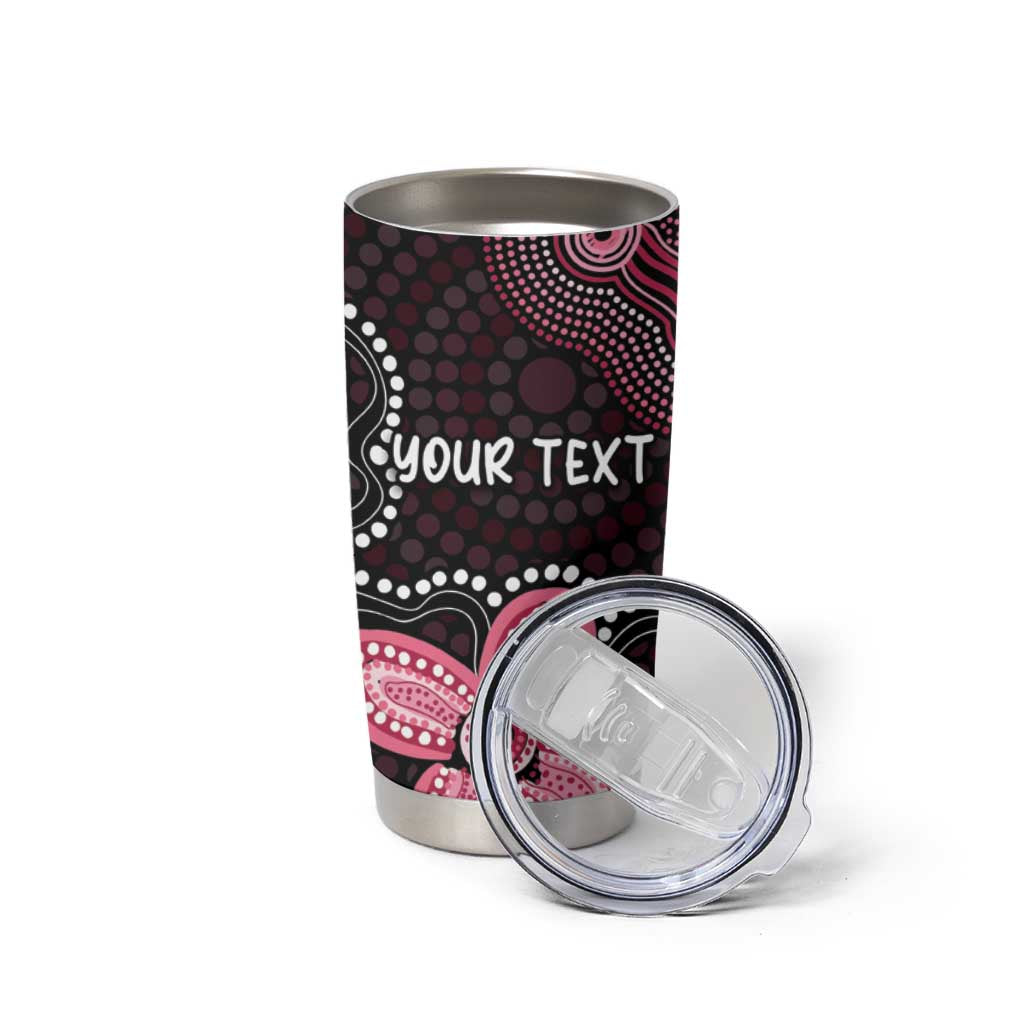 Honoring 50 Years of NAIDOC 2025 Personalised Tumbler Cup Pink Power