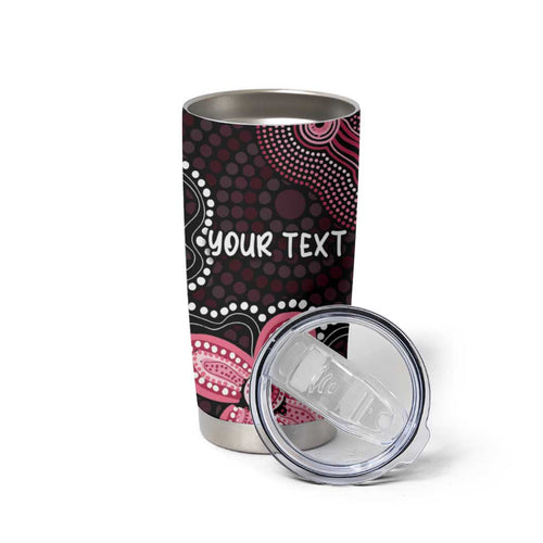 Honoring 50 Years of NAIDOC 2025 Personalised Tumbler Cup Pink Power