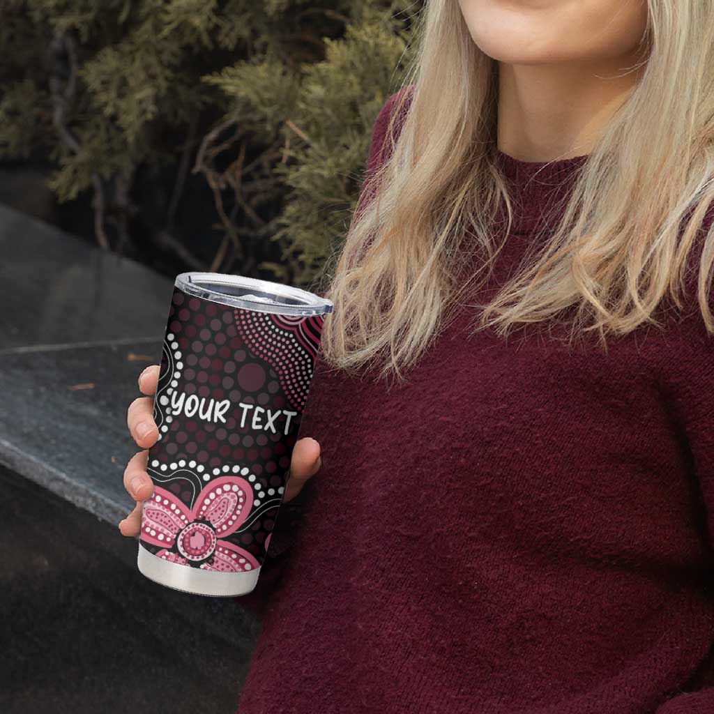 Honoring 50 Years of NAIDOC 2025 Personalised Tumbler Cup Pink Power