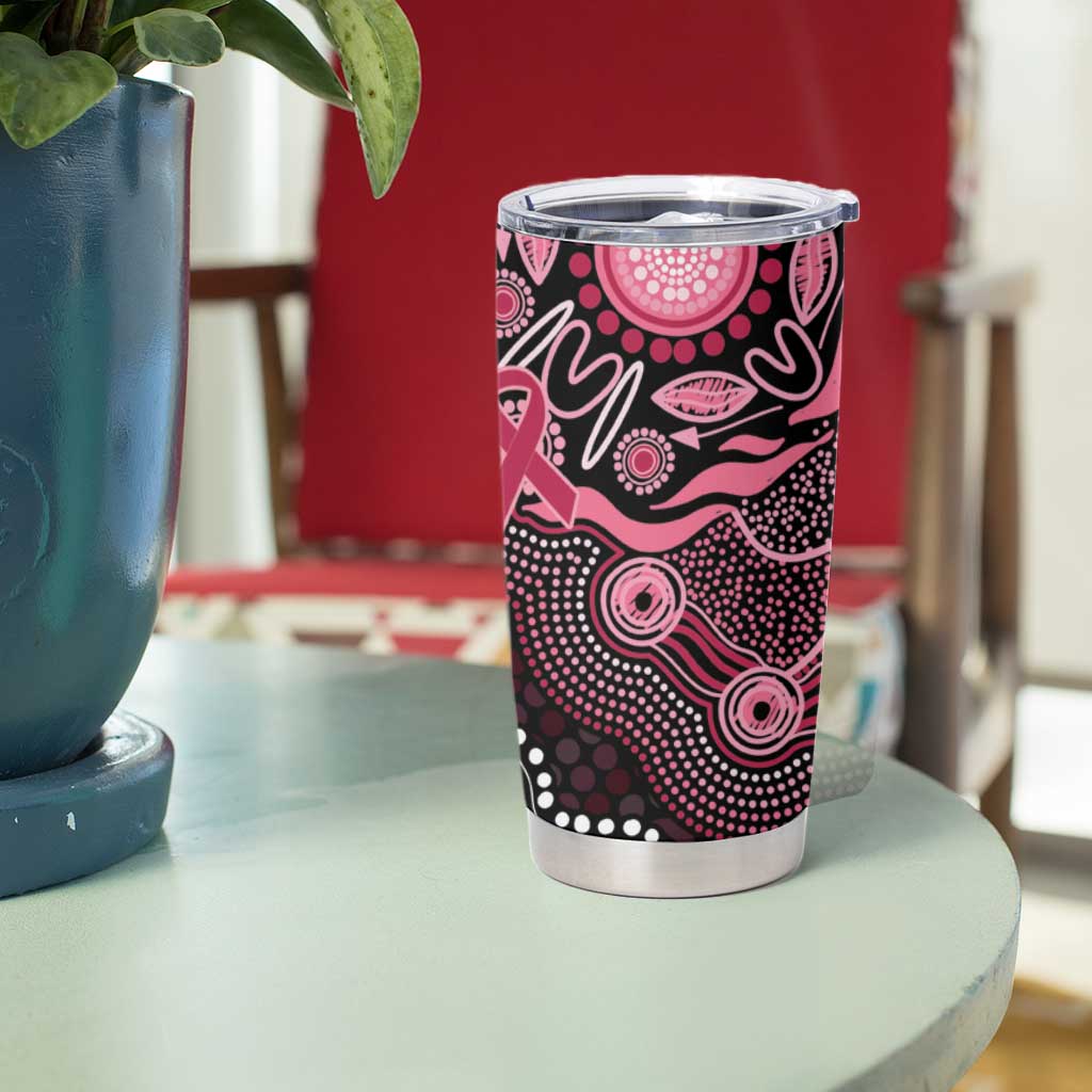 Honoring 50 Years of NAIDOC 2025 Personalised Tumbler Cup Pink Power