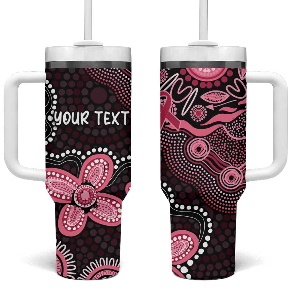 Honoring 50 Years of NAIDOC 2025 Personalised Tumbler With Handle Pink Power