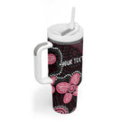 Honoring 50 Years of NAIDOC 2025 Personalised Tumbler With Handle Pink Power