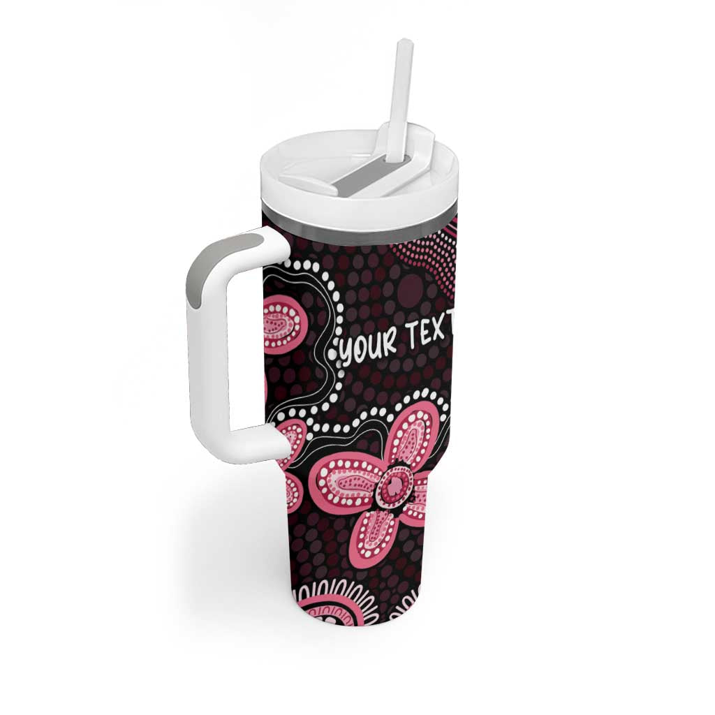 Honoring 50 Years of NAIDOC 2025 Personalised Tumbler With Handle Pink Power