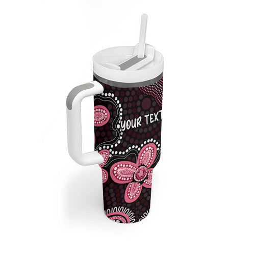 Honoring 50 Years of NAIDOC 2025 Personalised Tumbler With Handle Pink Power
