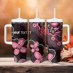Honoring 50 Years of NAIDOC 2025 Personalised Tumbler With Handle Pink Power