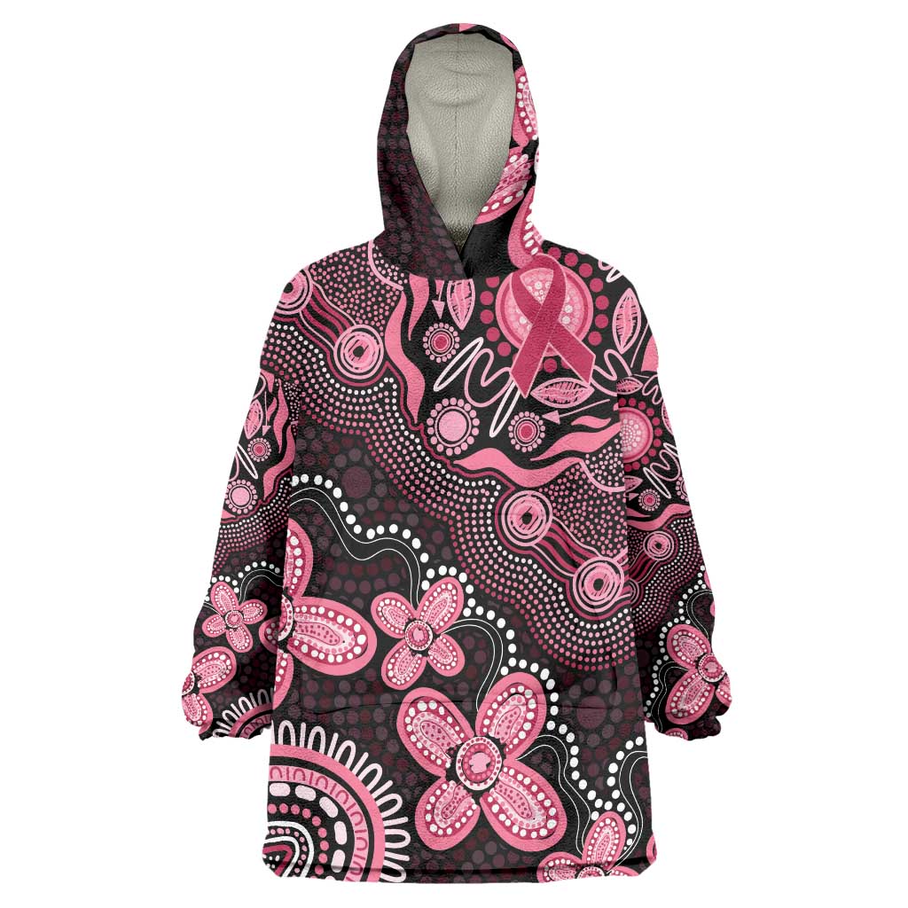 Honoring 50 Years of NAIDOC 2025 Personalised Wearable Blanket Hoodie Pink Power