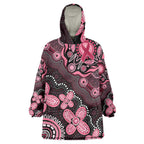 Honoring 50 Years of NAIDOC 2025 Personalised Wearable Blanket Hoodie Pink Power