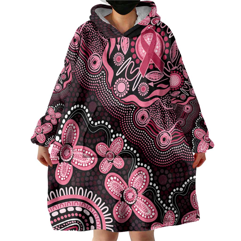 Honoring 50 Years of NAIDOC 2025 Personalised Wearable Blanket Hoodie Pink Power