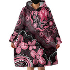 Honoring 50 Years of NAIDOC 2025 Personalised Wearable Blanket Hoodie Pink Power