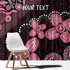 Honoring 50 Years of NAIDOC 2025 Personalised Window Curtain Pink Power
