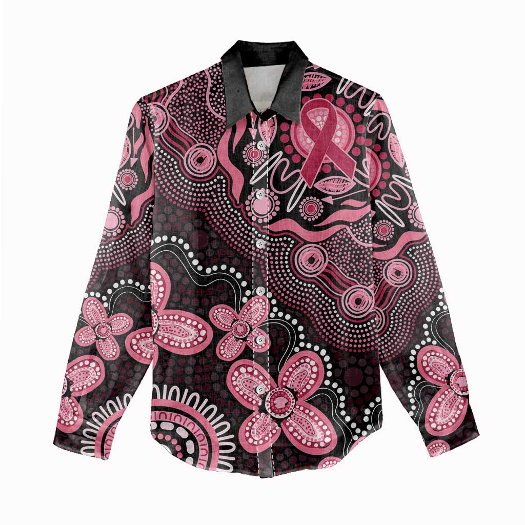 Honoring 50 Years of NAIDOC 2025 Personalised Women Casual Shirt Pink Power