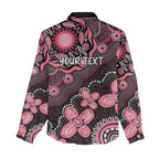 Honoring 50 Years of NAIDOC 2025 Personalised Women Casual Shirt Pink Power