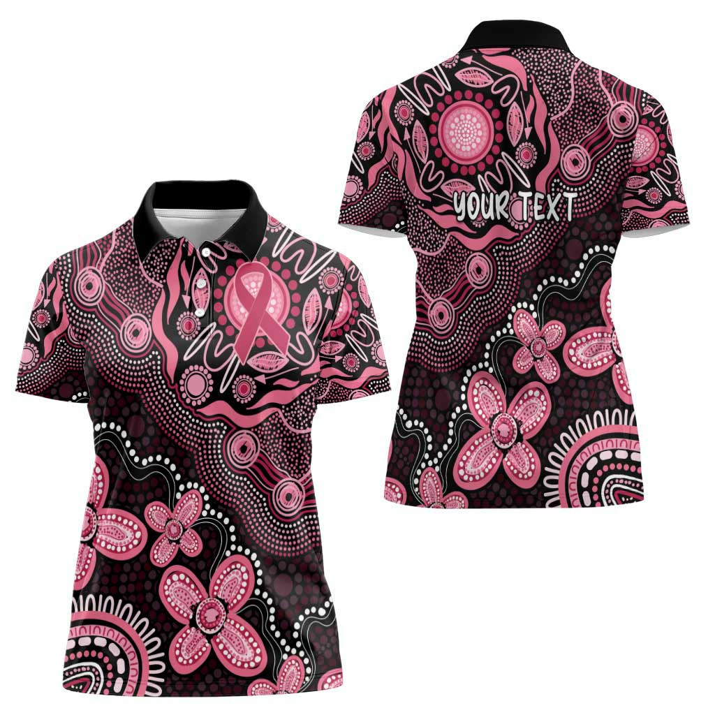 Honoring 50 Years of NAIDOC 2025 Personalised Women Polo Shirt Pink Power