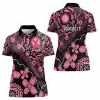 Honoring 50 Years of NAIDOC 2025 Personalised Women Polo Shirt Pink Power