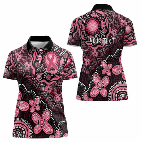 Honoring 50 Years of NAIDOC 2025 Personalised Women Polo Shirt Pink Power