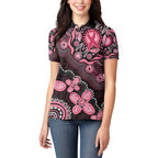 Honoring 50 Years of NAIDOC 2025 Personalised Women Polo Shirt Pink Power