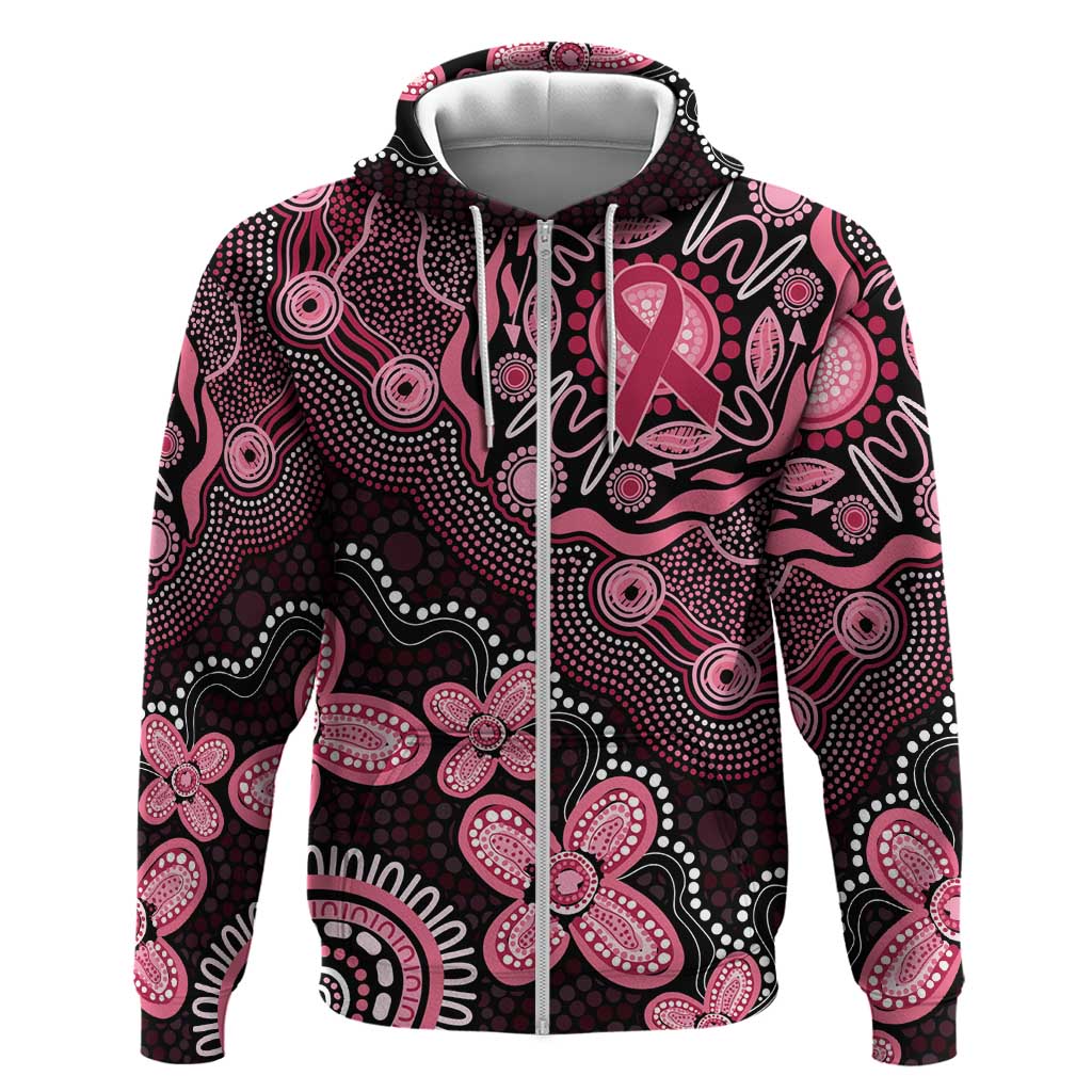 Honoring 50 Years of NAIDOC 2025 Personalised Zip Hoodie Pink Power