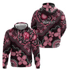 Honoring 50 Years of NAIDOC 2025 Personalised Zip Hoodie Pink Power