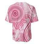 NAIDOC Week 2025 Indigenous Baseball Jersey Breast Cancer Pink Ribbon