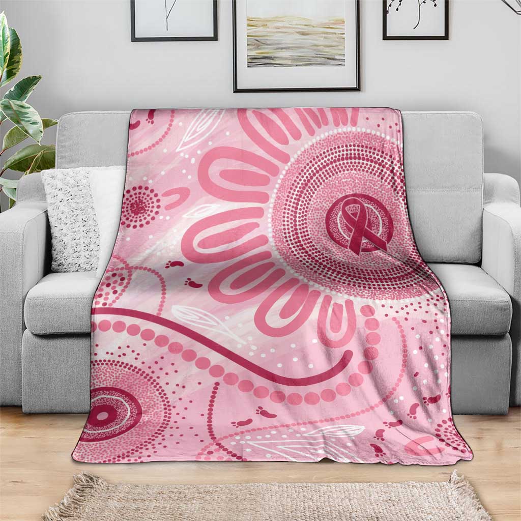 NAIDOC Week 2025 Indigenous Blanket Breast Cancer Pink Ribbon