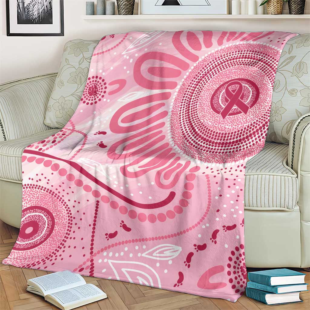 NAIDOC Week 2025 Indigenous Blanket Breast Cancer Pink Ribbon