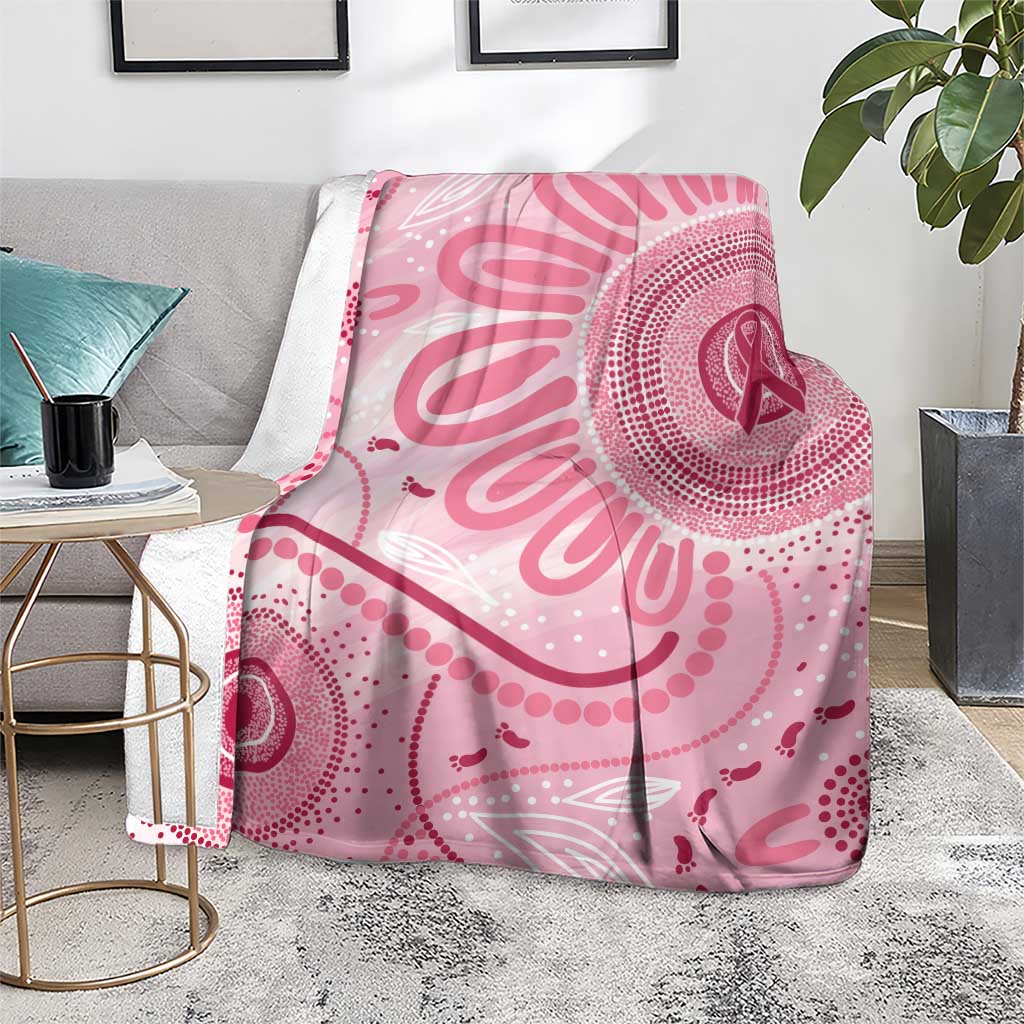 NAIDOC Week 2025 Indigenous Blanket Breast Cancer Pink Ribbon
