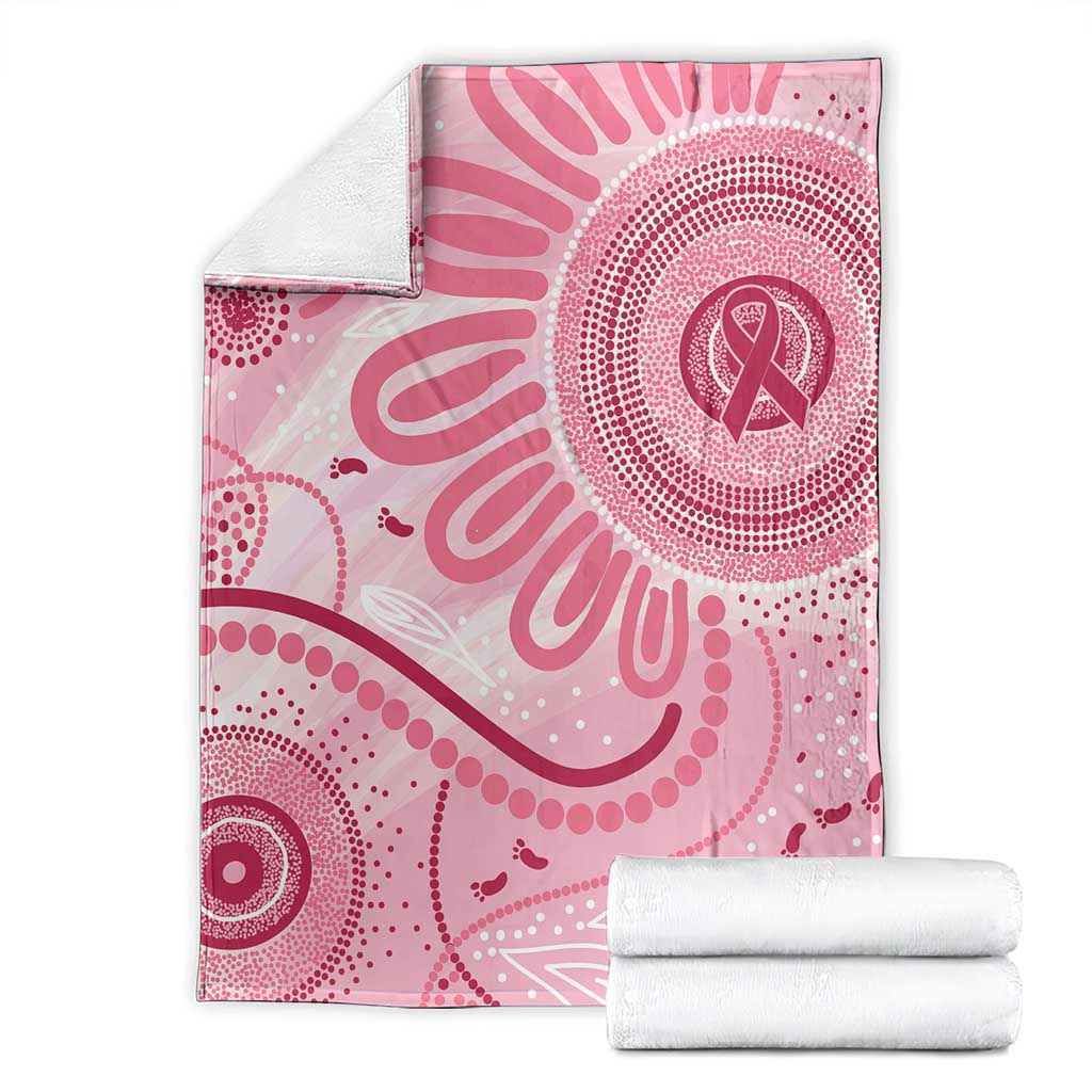NAIDOC Week 2025 Indigenous Blanket Breast Cancer Pink Ribbon