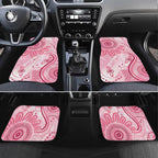 NAIDOC Week 2025 Indigenous Car Mats Breast Cancer Pink Ribbon