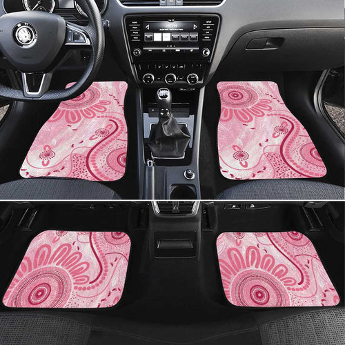 NAIDOC Week 2025 Indigenous Car Mats Breast Cancer Pink Ribbon