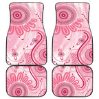 NAIDOC Week 2025 Indigenous Car Mats Breast Cancer Pink Ribbon