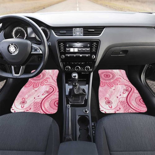 NAIDOC Week 2025 Indigenous Car Mats Breast Cancer Pink Ribbon