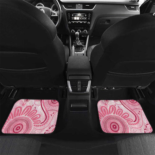 NAIDOC Week 2025 Indigenous Car Mats Breast Cancer Pink Ribbon