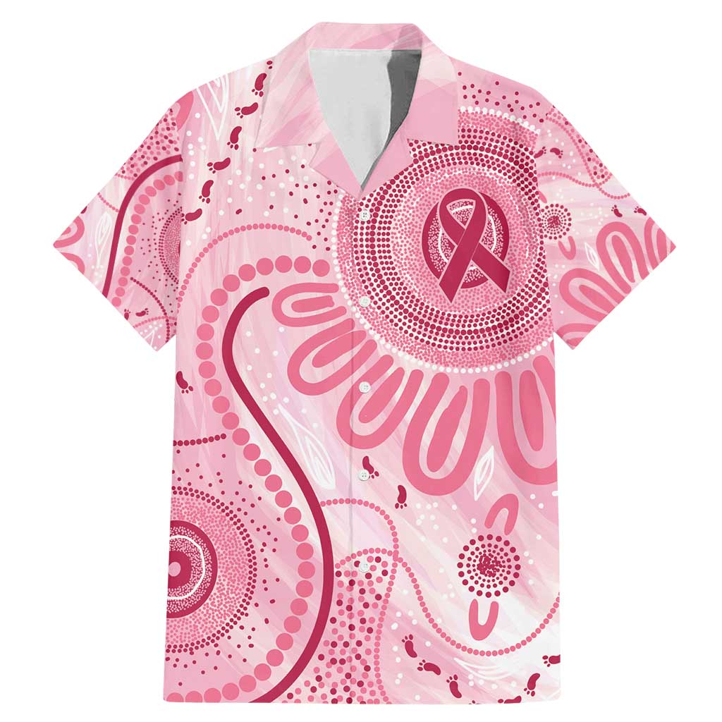 NAIDOC Week 2025 Indigenous Family Matching Mermaid Dress and Hawaiian Shirt Breast Cancer Pink Ribbon