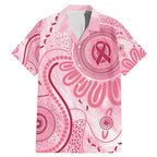 NAIDOC Week 2025 Indigenous Family Matching Mermaid Dress and Hawaiian Shirt Breast Cancer Pink Ribbon