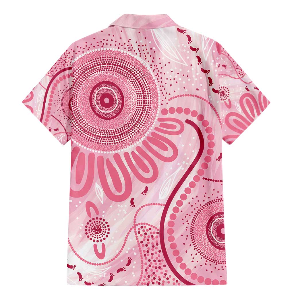 NAIDOC Week 2025 Indigenous Family Matching Mermaid Dress and Hawaiian Shirt Breast Cancer Pink Ribbon