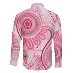 NAIDOC Week 2025 Indigenous Family Matching Mermaid Dress and Hawaiian Shirt Breast Cancer Pink Ribbon