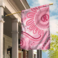 NAIDOC Week 2025 Indigenous Garden Flag Breast Cancer Pink Ribbon