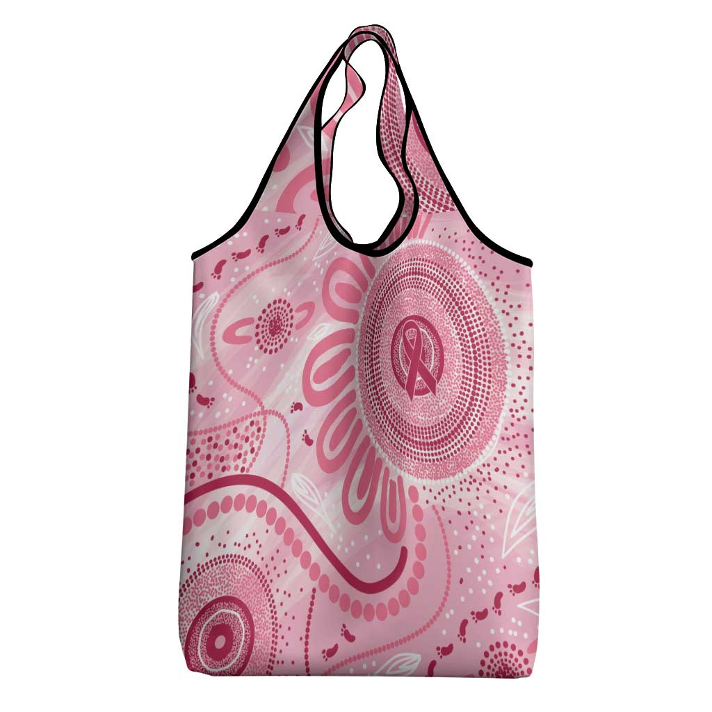 NAIDOC Week 2025 Indigenous Grocery Bag Breast Cancer Pink Ribbon