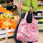 NAIDOC Week 2025 Indigenous Grocery Bag Breast Cancer Pink Ribbon