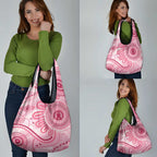 NAIDOC Week 2025 Indigenous Grocery Bag Breast Cancer Pink Ribbon